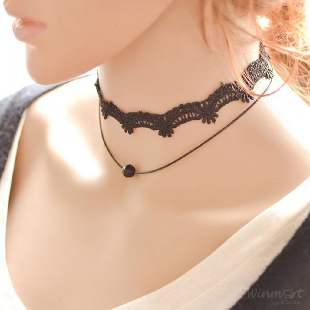 Bộ 12 vòng Choker cá tính và thời trang chất liệu cao cấp