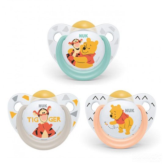 Bộ 2 ti giả NUK Cao su Disney Sleeptime 6-18m NU66135 an toàn và tiện dụng