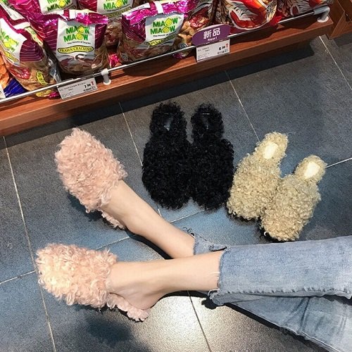 Dép sục lông Poodle so cute_Winmart.onl