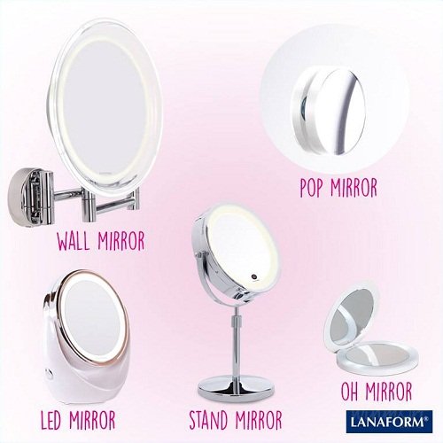 Gương Trang Điểm Lanaform Led Miror X10_Winmart.onl