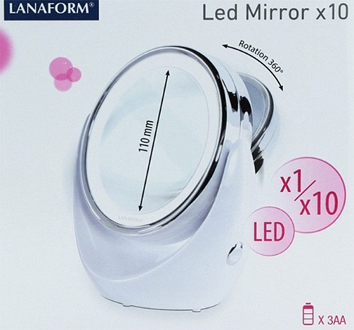 Gương Trang Điểm Lanaform Led Miror X10_Winmart.onl