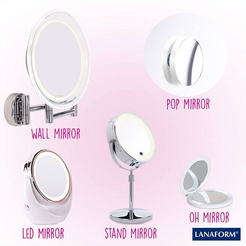 Gương Trang Điểm Lanaform Stand Mirrorr X10_Winmart.onl