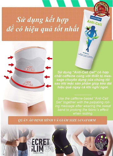 Gel hỗ trợ tan mỡ và mịn da Lanaform Anti-Cell_Winmart.onl