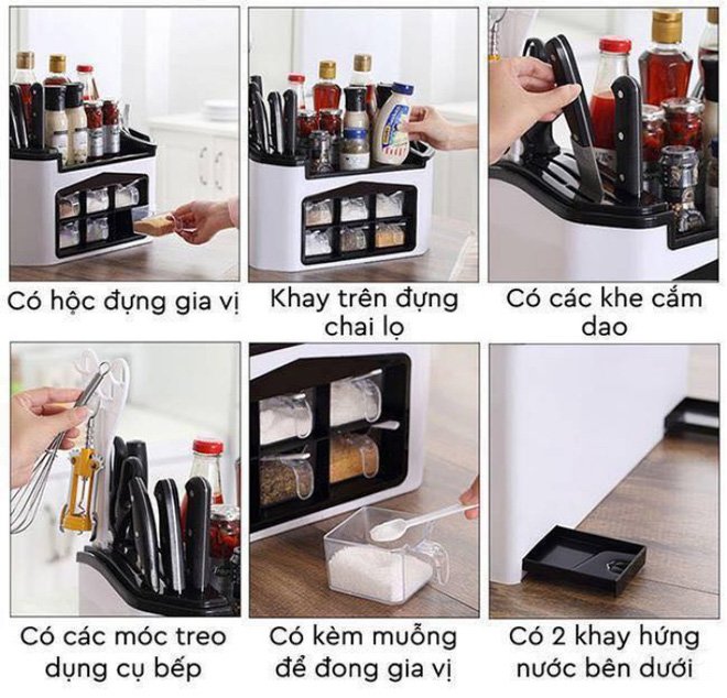 Kệ đựng gia vị & dụng cụ nấu ăn giá tốt nhất tại Winmart.onl