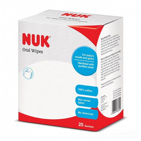 Khăn vệ sinh miệng NUK NU66075