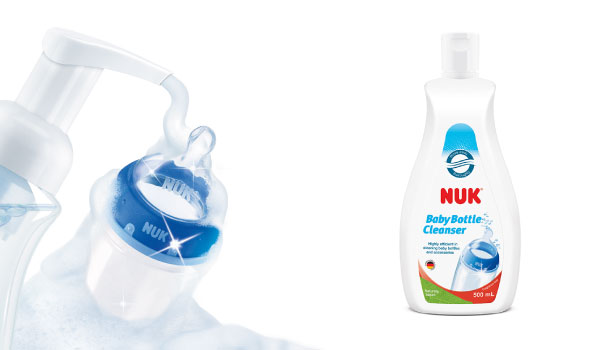 Nước rửa bình sữa NUK chai 500ml NU21460