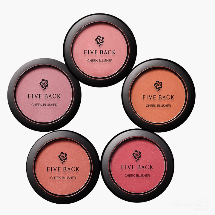 Phấn Má Hồng Five Back Cheek Blusher #3 Orange Punch – Cam đất_Winmart.onl