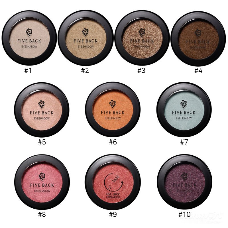 Phấn mắt Five Back Eyeshadow #04 Khaki Brown  - Nâu rêu_Winmart.onl