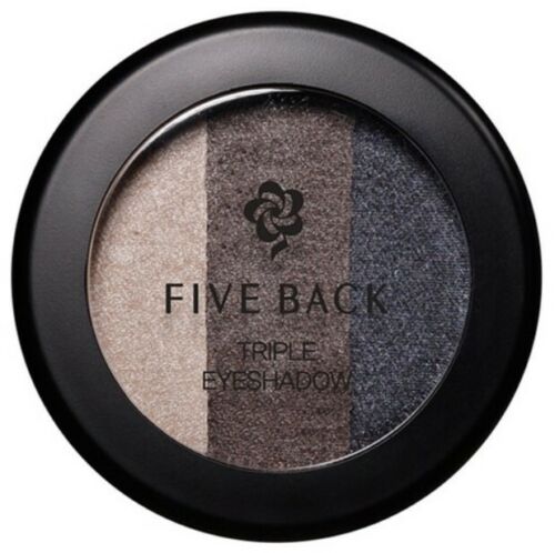 Phấn mắt phối 3 màu Five Back Triple Eyeshadow #04 Smokey Glam – Xám khói_Winmart.onl