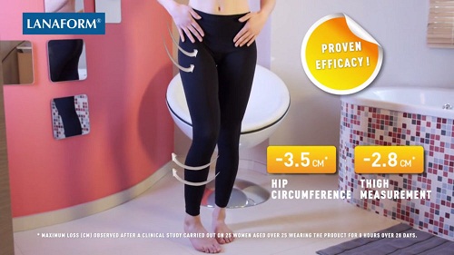 Quần Legging định hình giảm size và ngăn chặn da sần Lanaform Cosmetex_Winmart.onl