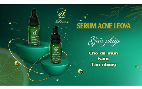 Tinh chất/ Serum ngăn mụn, giảm thâm nám Leova 20ml_Winmart.onl