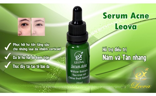 Tinh chất/ Serum ngăn mụn, giảm thâm nám Leova 20ml_Winmart.onl