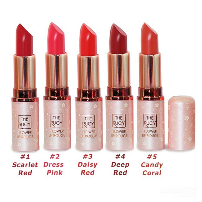 Son Tint dưỡng môi The Rucy Real Color Liprouge3