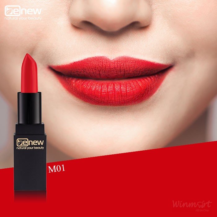 Son lỳ lâu trôi 10 tiếng M01 Benew Deluxe Matte Lipstick 3.5g