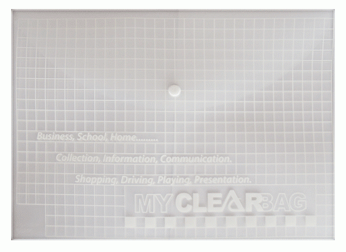 Túi cúc myclear bag khổ F dày