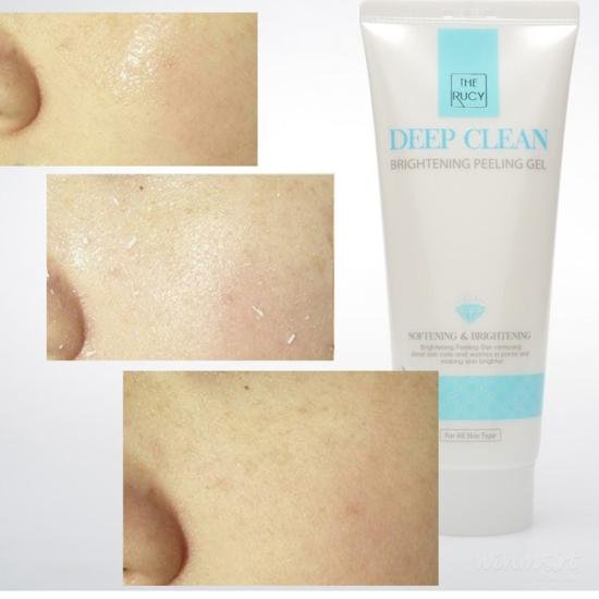 Tẩy tế bào chết The Rucy Deep Clean Brightening Peeling Gel