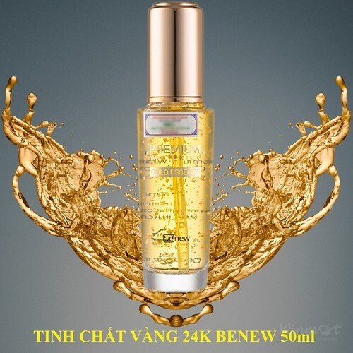 Tinh chất Vàng 24K cao cấp Benew Premium Whitening Gold Essence 50ml