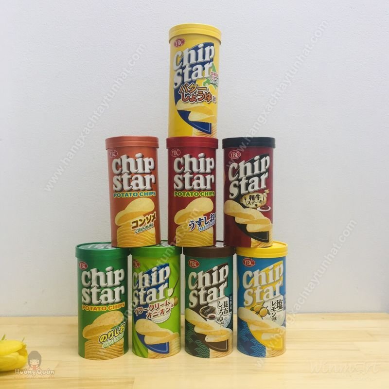 khoai tây sấy chips star -winmart