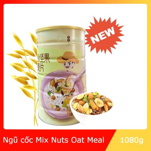 Ngũ cốc dinh dưỡng Mixed Nuts Oatmeal mới_Winmart.onl
